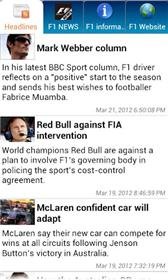 download F1 News 2012 apk